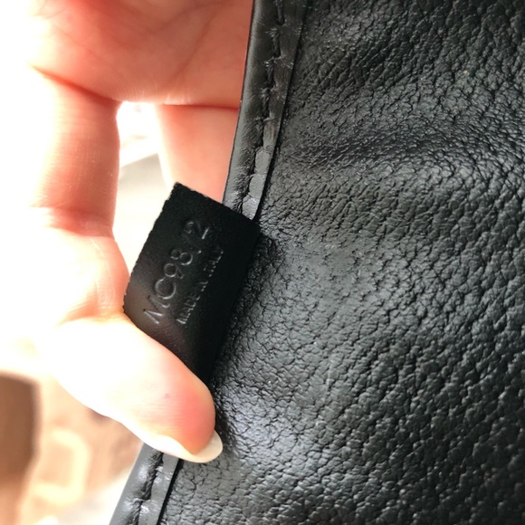 Celine vintage clutch black macadam - Picture 5 of 6